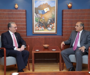 Armenian Foreign Minister Meets with President of the House of Representatives of Cyprus