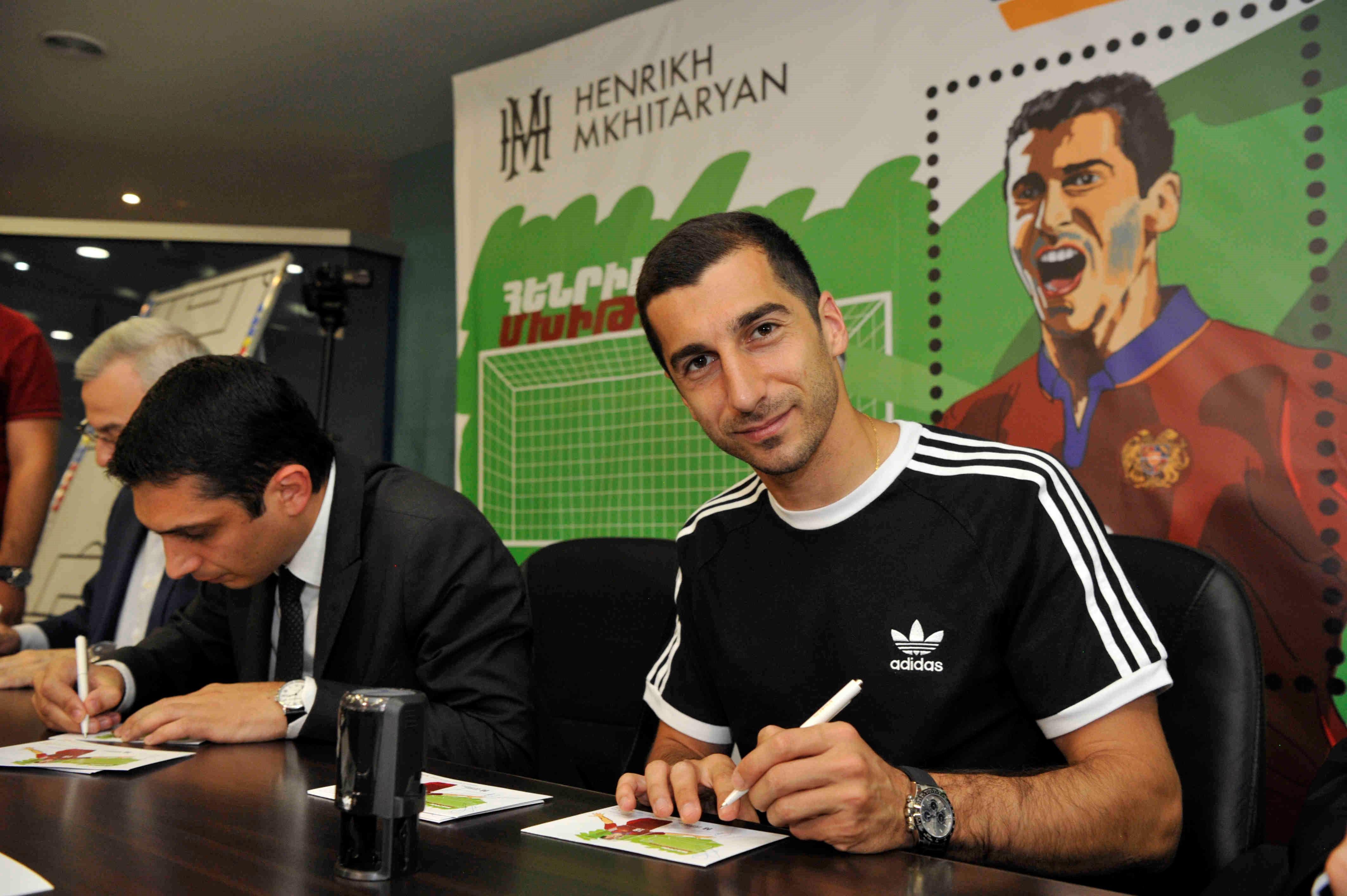 Armenia to release stamp with portrait of footballer Mkhitaryan