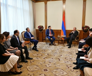 Նախագահ Արմեն Սարգսյանն ընդունել է «Մեկ Հայաստան» կուսակցության ներկայացուցիչներին