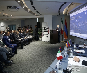 Երևանում անցկացվում է հայ-իտալական գործարար համաժողով