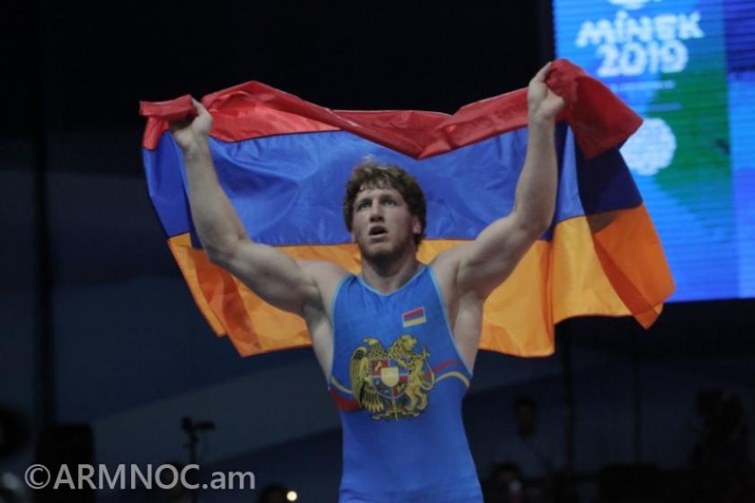 Greco-Roman Wrestler Artur Aleksanyan Wins Gold at Second European Games in Minsk