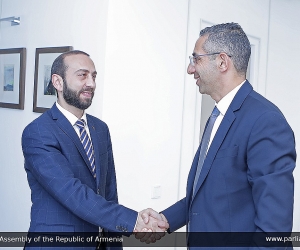Արարատ Միրզոյանը հանդիպել է Կիպրոսի պաշտպանության նախարարին