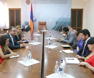 Տիգրան Խաչատրյանը ՀԲ թիմի հետ քննարկել է գյուղատնտեսության ոլորտի ծրագրերը