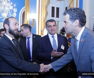 Armenian Parliament Prez Meets with U.S. Congress Members in Washington D.C.