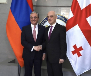 Armenian Foreign Minister Pays Official Visit to Georgia, Meets with Georgian FM Zalkaliani
