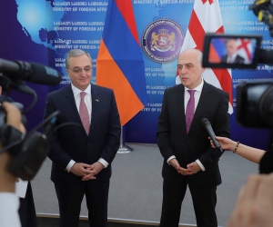 Զոհրաբ Մնացականյանի հայտարարությունը մամուլի համար՝ Վրաստանի արտգործնախարարի հետ հանդիպման արդյունքներով
