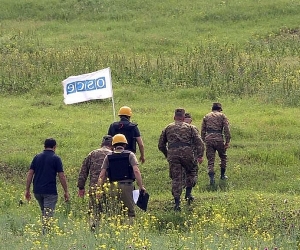 OSCE Monitors Line of Contact Between the Armed Forces of Artsakh and Azerbaijan