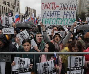 Акция за независимых кандидатов в Мосгордуму