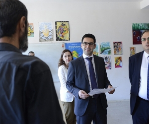 Armenian Justice Minister Tours Armavir Penitentiary