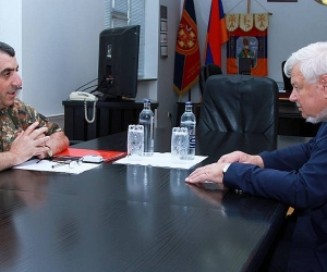 ՊԲ հրամանատար Կարեն Աբրահամյանն ընդունել է Անջեյ Կասպրշիկին