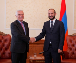 Արարատ Միրզոյանը հրաժեշտի հանդիպում է ունեցել դեսպան Պյոտր Սվիտալսկու հետ