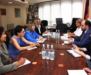 Armenian Education Minister and U.S. Ambassador Discuss Inclusive Education