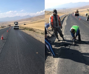 Ընթանում են Երևան-Երասխ-Գորիս-Մեղրի-հայ-իրանական սահման 15,4կմ երկարության ճանապարհահատվածի ասֆալտապատման աշխատանքները