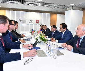 Սուրեն Պապիկյանը Մոսկվայում հանդիպել է ՌԴ էներգետիկայի նախարար Ալեքսանդր Նովակին