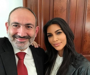 Pashinyan and Kim Kardashian Meet in Yerevan