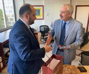 Արայիկ  Հարությունյանի հանդիպումը  ՅՈՒՆԵՍԿՕ-ի բարձրաստիճան պաշտոնյաների հետ