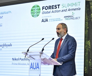 Pashinyan Unveils Project to Double Armenia's Forests by 2050