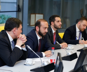 Արարատ Միրզոյանը Ստրասբուրգում հանդիպել է Սլովենիայի խորհրդարանի ստորին պալատի խոսնակ Դեժան Ժիդանին