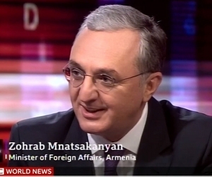 Armenian Foreign Minister to BBC’s Stephen Sackur: National Interests of Armenia Come First