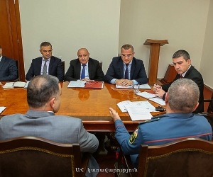 Ձմռան նախապատրաստական ու գյուղատնտեսական ընթացիկ աշխատանքները. Արցախի պետնախարարը խորհրդակցություն է հրավիրել