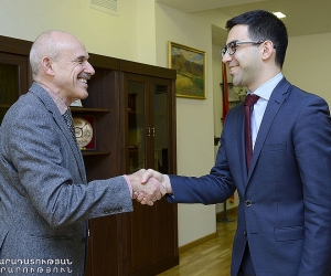 Armenian Justice Minister and German Ambassador Discuss Reform Process