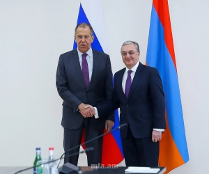 ԱԳ նախարար Զոհրաբ Մնացականյանի հանդիպումը Ռուսաստանի Դաշնության ԱԳ նախարար Սերգեյ Լավրովի հետ