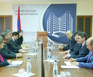 Տիգրան Խաչատրյանը հանդիպել է Միջազգային ֆինանսական կորպորացիայի տարածաշրջանային ղեկավարին