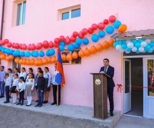 Kashatagh School Opens Doors After Complete Rehab