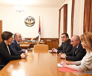 Բակո Սահակյանն ընդունել է Հայաստանի hանրային հեռուստառադիոընկերության խորհրդի նախագահին և գործադիր տնօրենին