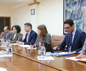 Armenian Economy Minister and IMF Resident Rep Meet