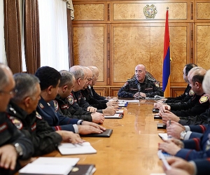 Ոստիկանությունում տեղի է ունեցել աշխատանքային խորհրդակցություն