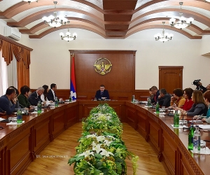 Կայացել է Արցախի պետնախարարի մամուլի ամփոփիչ ասուլիսը