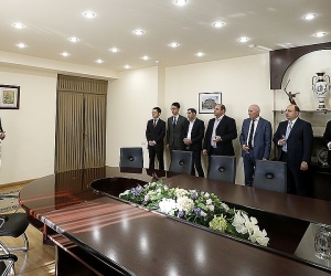 "You Are Pioneers": Yerevan Mayor Toasts Corporate Benefactors
