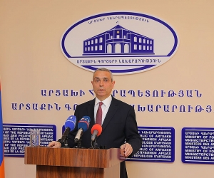 Արցախի Հանրապետության արտգործնախարար Մասիս Մայիլյանի ամփոփիչ մամուլի ասուլիսը