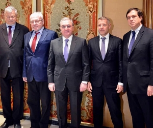 Armenian Foreign Minister Meets with Minsk Group Co-Chairs in Geneva