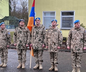 Հայ խաղաղապահները նշել են ՀՀ ԶՈւ կազմավորման 28 -ամյակը