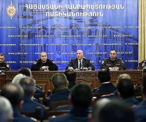Արման Սարգսյանը ներկայացրել է ոստիկանության պետի նորանշանակ տեղակալ Հայկ Մհրյանին
