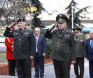 Armenian Armed Forces Delegation Visits Georgia