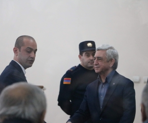 Yerevan: Embezzlement Trial of Serzh Sargsyan and Four Others Begins