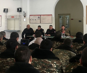 Անցկացվել են զինծառայողների իրավագիտակցության բարձրացմանն ուղղված հավաքներ