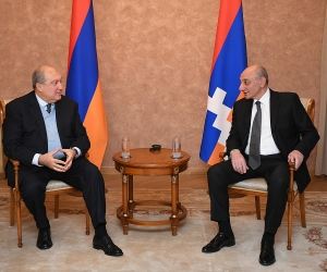 Արմեն Սարգսյանը հեռախոսազրույց է ունեցել Արցախի նախագահ Բակո Սահակյանի հետ
