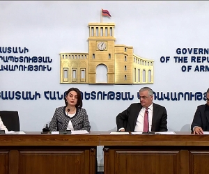 Փոխվարչապետ Մհեր Գրիգորյանի, նախարարներ Զարուհի Բաթոյանի և Տիգրան Խաչատրյանի մամուլի ասուլիսը