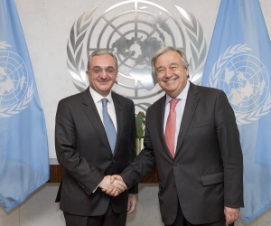 Armenia Reaffirms Its Committment to Global Coronavirus Ceasefire