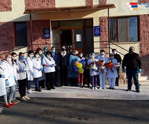 Քաշաթաղի բուժմիավորումից այսօր դուրս են գրվել կորոնավիրուսով վարակված երկու քաղաքացիները