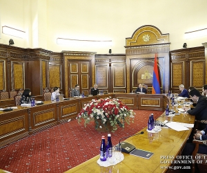 Վարչապետի մոտ քննարկվել է Առողջապահական համակարգի հնգամյա զարգացման ռազմավարության նախագիծը