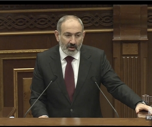 Никол Пашинян выступает в парламенте с докладом о выполнении программы правительства 2019 года (дополняется)