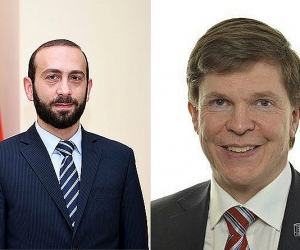 Արարատ Միրզոյանը տեսակապով զրույցել է Շվեդիայի Ռիկսդագի խոսնակի հետ