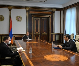 Նախագահ Արմեն Սարգսյանն ընդունել է Հայաստանի մարդու իրավունքների պաշտպանին