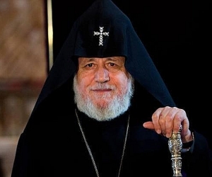 Catholicos Garegin II Congratulates New Artsakh President