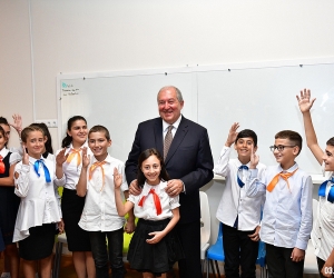Armenian President Sarkissian: "Each child is a symbol and promise of the future"